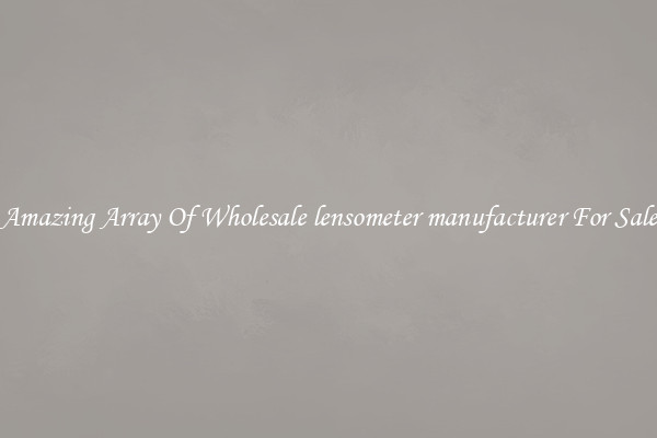 Amazing Array Of Wholesale lensometer manufacturer For Sale