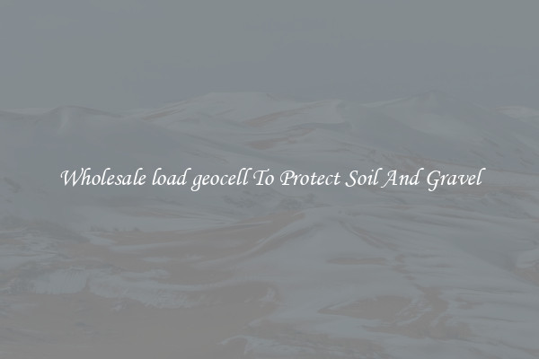 Wholesale load geocell To Protect Soil And Gravel