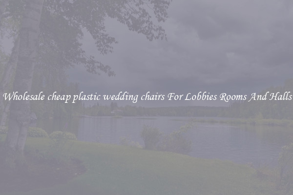 Wholesale cheap plastic wedding chairs For Lobbies Rooms And Halls
