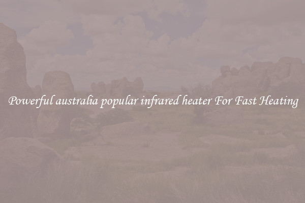 Powerful australia popular infrared heater For Fast Heating